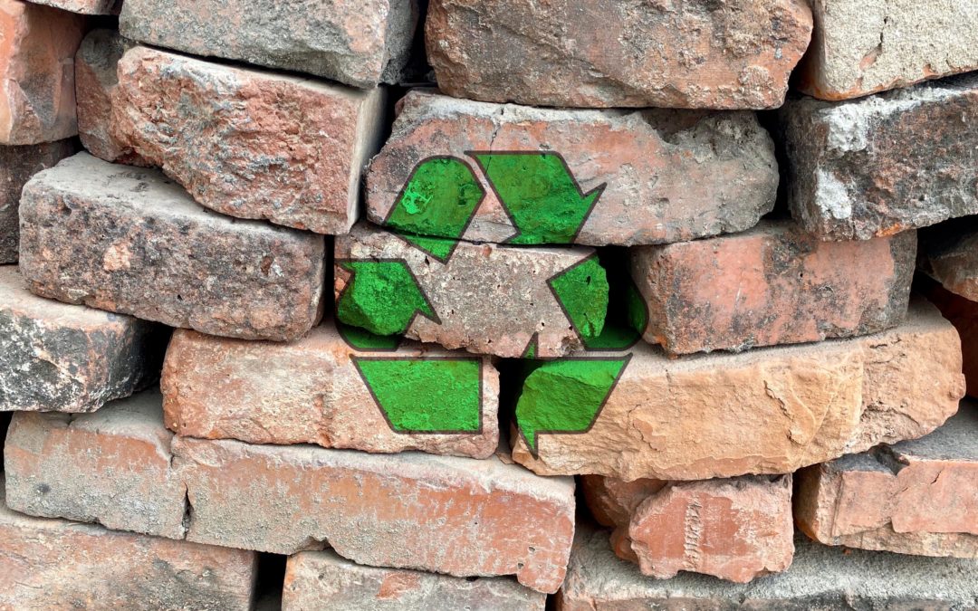 The benefits of using recycled bricks
